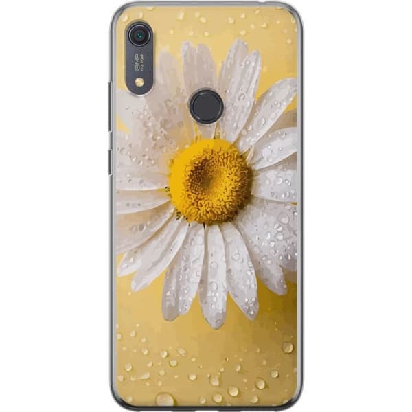Kännykkäkuori Huawei Y6s (2019)-laitteelle, jossa on Posliinikukka kuvio