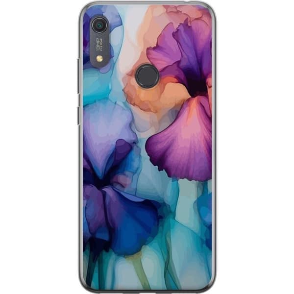 Mobilskal till Huawei Y6s (2019) med Magiska blommor motiv