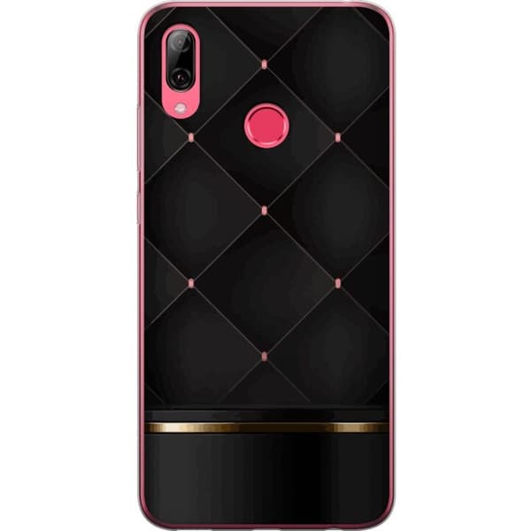 Mobildeksel til Huawei Y7 (2019) med Luksuslinje motiv