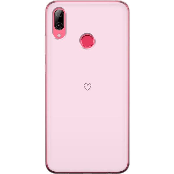 Mobilcover til Huawei Y7 (2019) med Hjerte motiv