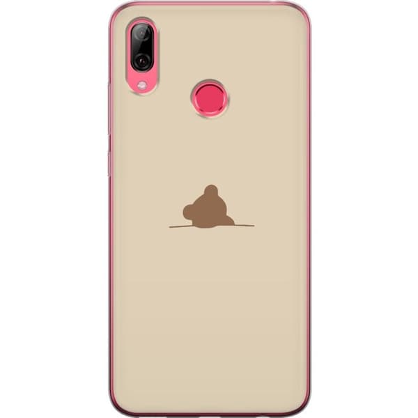 Mobilcover til Huawei Y7 (2019) med Nalle motiv