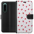 Miniatyrbilde 2 av 4: Lommeboketui til Sony Xperia 5 IV med Jordbær motiv