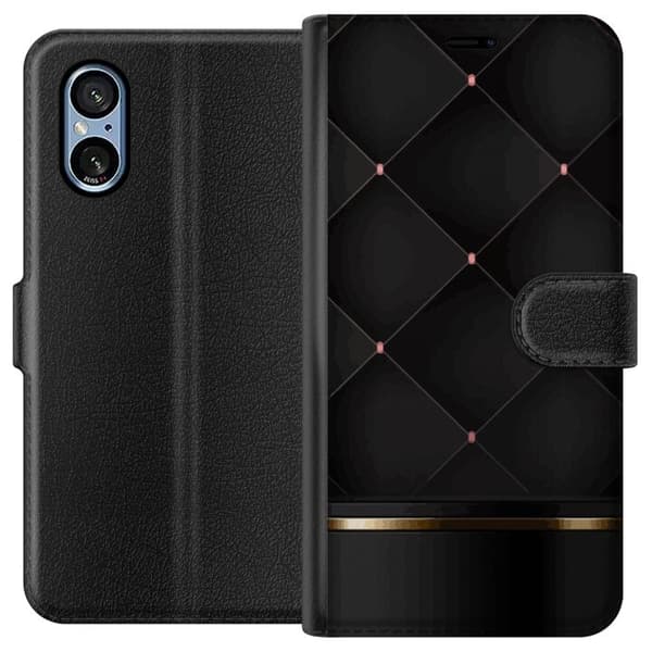Lommeboketui til Sony Xperia 5 V med Luksuslinje motiv