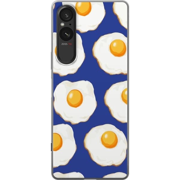 Mobilcover til Sony Xperia 5 V med Stegte æg motiv