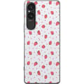 Pikkukuva 2 / 4: Kännykkäkuori Sony Xperia 5 V-laitteelle, jossa on Mansikat kuvio