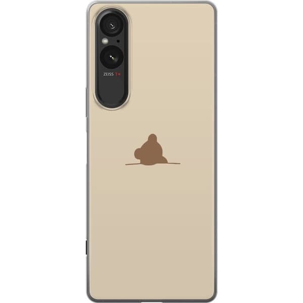 Kännykkäkuori Sony Xperia 5 V-laitteelle, jossa on Nalle kuvio