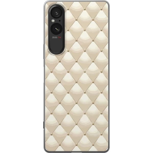 Kännykkäkuori Sony Xperia 5 V-laitteelle, jossa on Kultakiilto kuvio