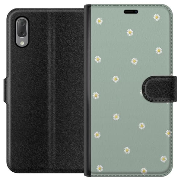 Lompakkokotelo Sony Xperia L3-laitteelle, jossa on Papinkello kuvio
