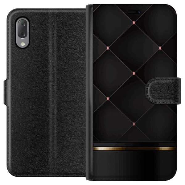 Tegnebogsetui til Sony Xperia L3 med Luksuslinje motiv