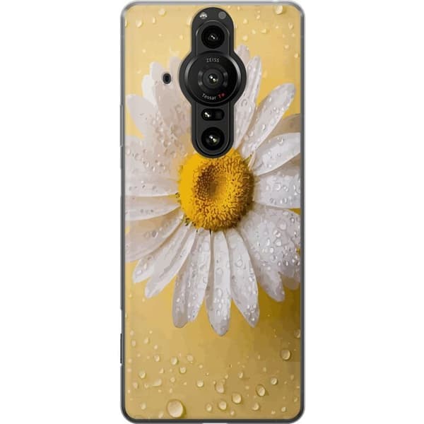 Mobildeksel til Sony Xperia Pro-I med Porselensblomst motiv