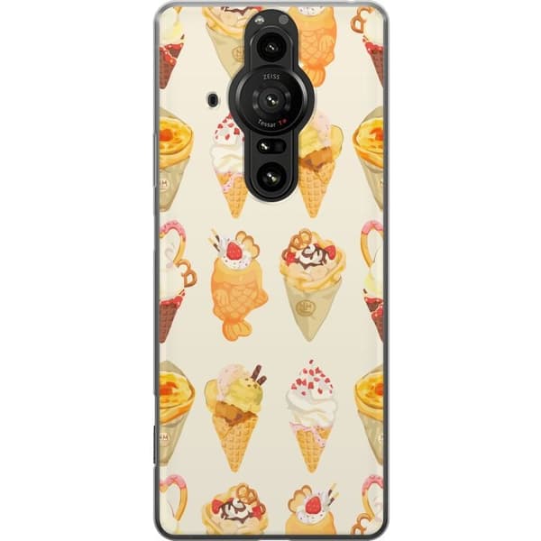 Mobildeksel til Sony Xperia Pro-I med Glassig motiv