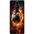 Miniatyrbilde 1 av 2: Mobildeksel til Sony Xperia Pro-I med Fotball motiv