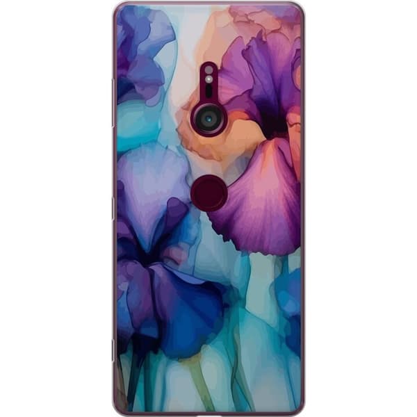 Mobilskal till Sony Xperia XZ3 med Magiska blommor motiv