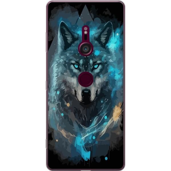 Mobilskal till Sony Xperia XZ3 med Varg motiv
