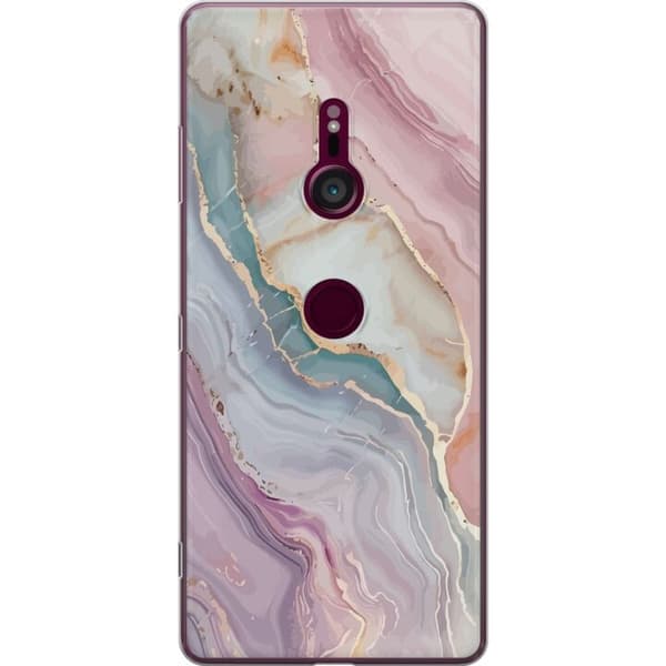 Mobilskal till Sony Xperia XZ3 med Marmor motiv
