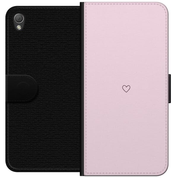 Lommeboketui til Sony Xperia Z3 med Hjerte motiv