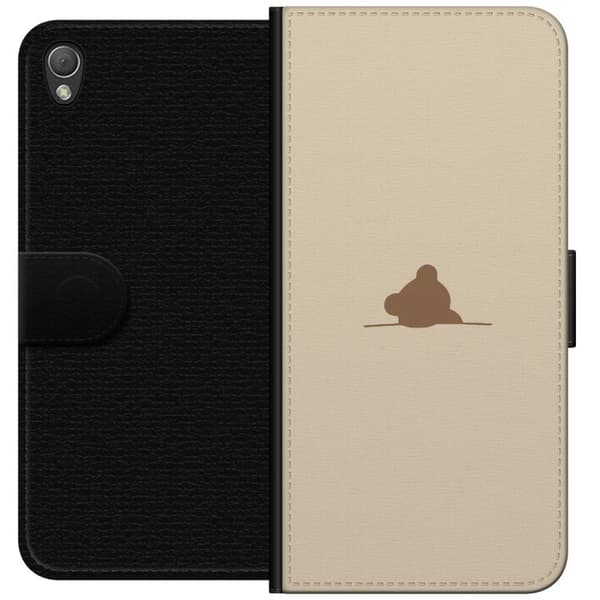 Lompakkokotelo Sony Xperia Z3-laitteelle, jossa on Nalle kuvio