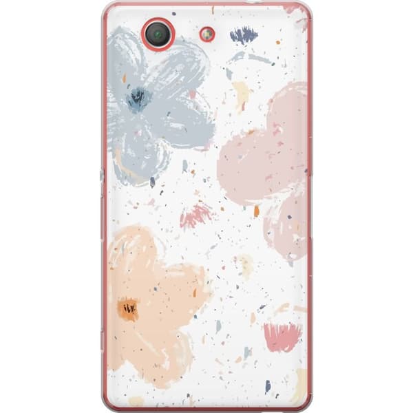Mobildeksel til Sony Xperia Z3 Compact med Blomster motiv
