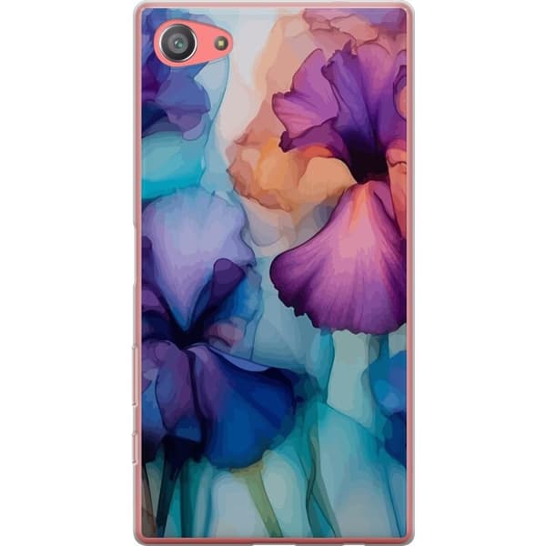 Mobildeksel til Sony Xperia Z5 Compact med Magiske blomster motiv