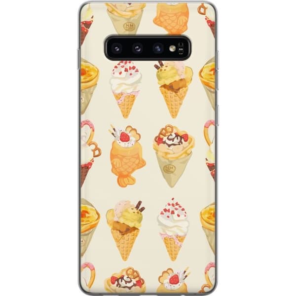Mobildeksel til Samsung Galaxy S10 med Glassig motiv