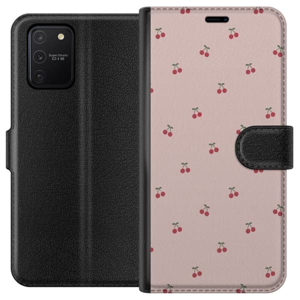 Tegnebogsetui til Samsung Galaxy S10 Lite med Kirsebær motiv