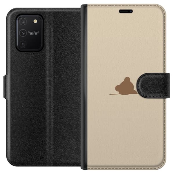 Lommeboketui til Samsung Galaxy S10 Lite med Nalle motiv
