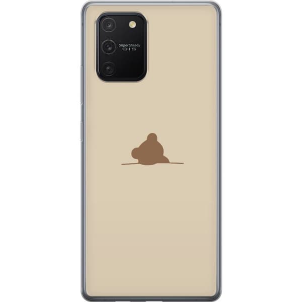 Kännykkäkuori Samsung Galaxy S10 Lite-laitteelle, jossa on Nalle kuvio