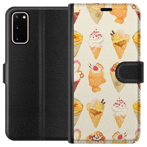 Tegnebogsetui til Samsung Galaxy S20 med Glasagtigt motiv