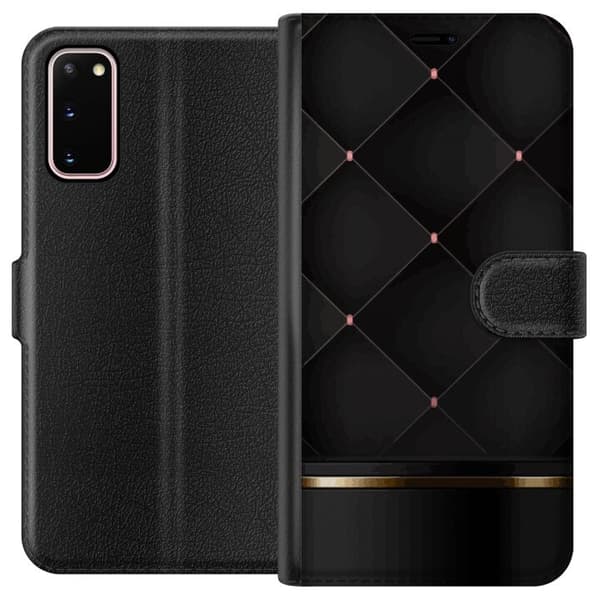 Lommeboketui til Samsung Galaxy S20 med Luksuslinje motiv