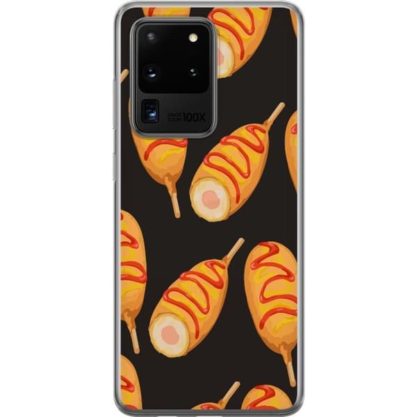 Kännykkäkuori Samsung Galaxy S20 Ultra-laitteelle, jossa on Kanan reisi kuvio