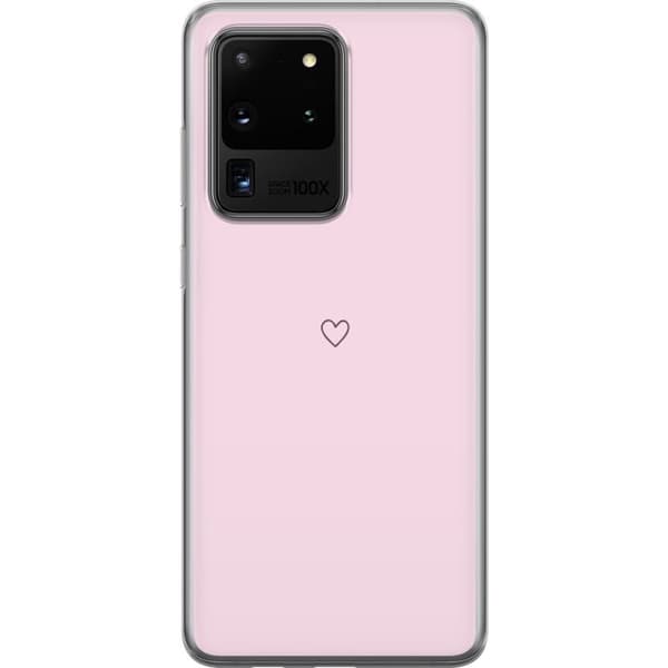 Mobilcover til Samsung Galaxy S20 Ultra med Hjerte motiv