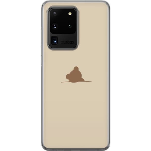 Kännykkäkuori Samsung Galaxy S20 Ultra-laitteelle, jossa on Nalle kuvio