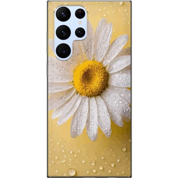 Mobilcover til Samsung Galaxy S22 Ultra 5G med Porcelænsblomst motiv