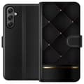 Pikkukuva 1 / 4: Lompakkokotelo Samsung Galaxy S23 FE-laitteelle, jossa on Ylellinen linja kuvio