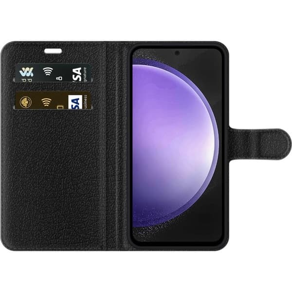 Plånboksfodral till Samsung Galaxy S23 FE med Guldglans motiv
