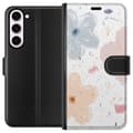 Pikkukuva 1 / 4: Lompakkokotelo Samsung Galaxy S23+-laitteelle, jossa on Kukat kuvio