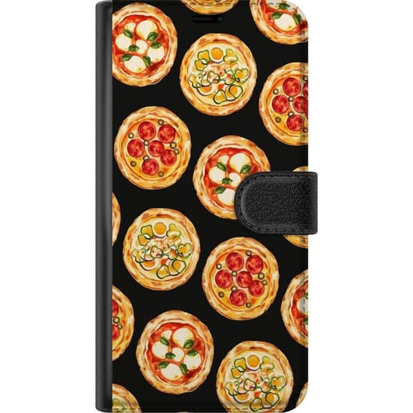 Plånboksfodral till Samsung Galaxy S23+ med Pizza motiv