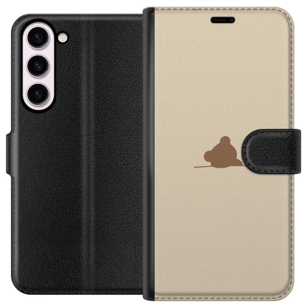 Lommeboketui til Samsung Galaxy S23+ med Nalle motiv