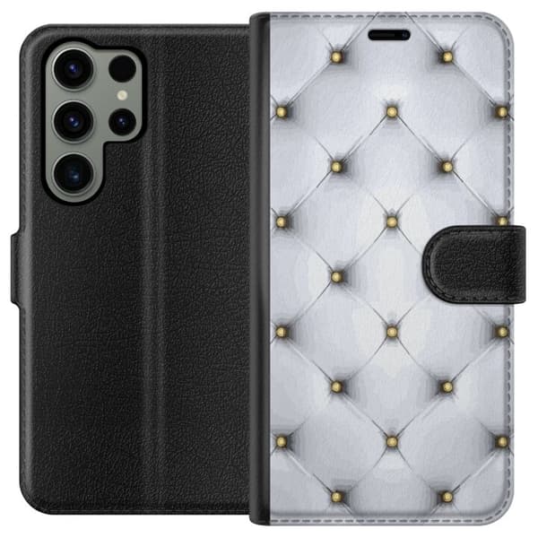 Tegnebogsetui til Samsung Galaxy S23 Ultra med Luksuriøst motiv