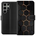 Miniatyrbillede 1 af 4: Tegnebogsetui til Samsung Galaxy S23 Ultra med Luksuriøst Mønster motiv