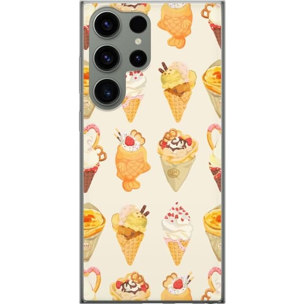 Mobildeksel til Samsung Galaxy S23 Ultra med Glassig motiv
