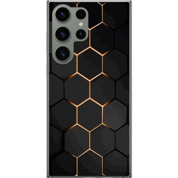 Mobilskal till Samsung Galaxy S23 Ultra med Lyxigt Mönster motiv