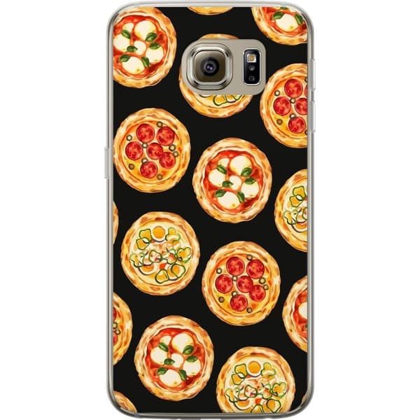 Mobilskal till Samsung Galaxy S6 med Pizza motiv