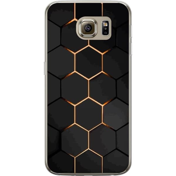 Kännykkäkuori Samsung Galaxy S6-laitteelle, jossa on Ylellinen Kuvio kuvio