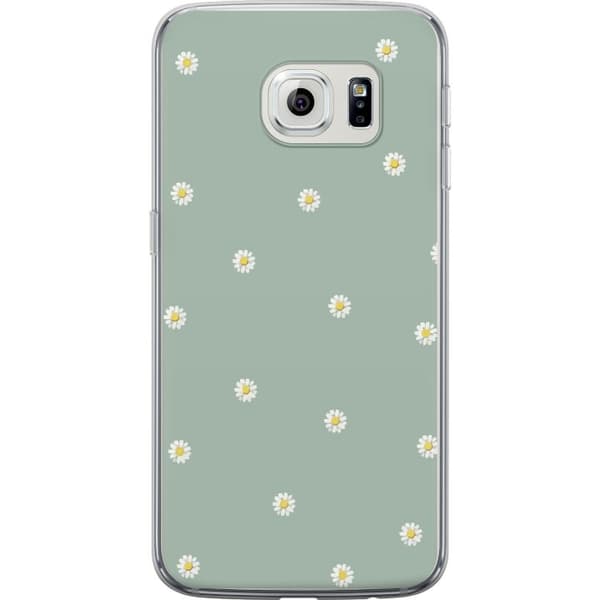 Mobilskal till Samsung Galaxy S6 edge med Prästkragar motiv