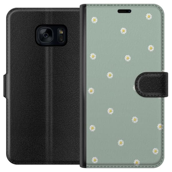 Lommeboketui til Samsung Galaxy S7 med Prestekrage motiv