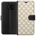 Pikkukuva 1 / 4: Lompakkokotelo Samsung Galaxy S7-laitteelle, jossa on Kultakiilto kuvio