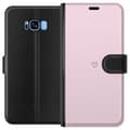 Miniatyrbillede 1 af 4: Tegnebogsetui til Samsung Galaxy S8 med Hjerte motiv