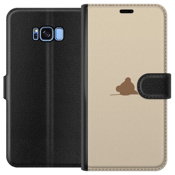 Lommeboketui til Samsung Galaxy S8 med Nalle motiv