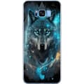 Miniatyrbillede 1 af 2: Mobilcover til Samsung Galaxy S8 med Ulve motiv